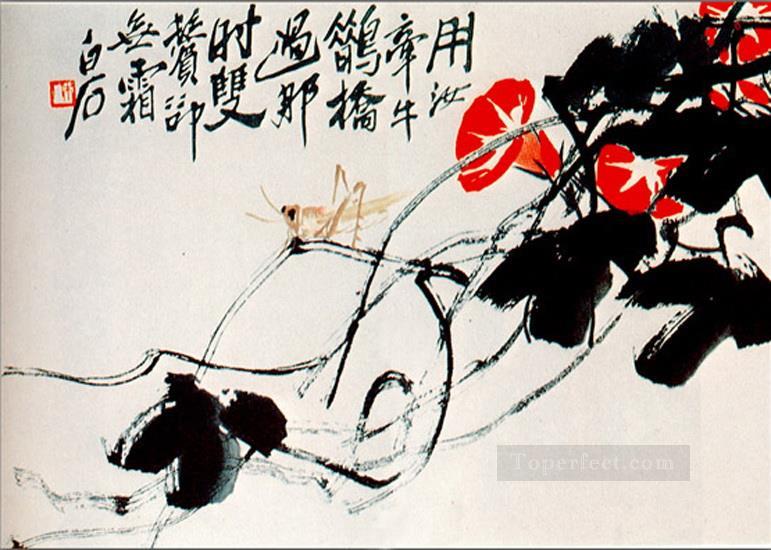 Qi Baishi bindweed dodder old China ink Oil Paintings
